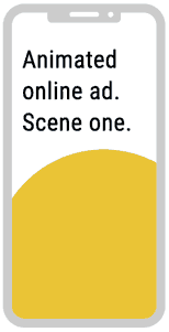 Poor animated ad UX
